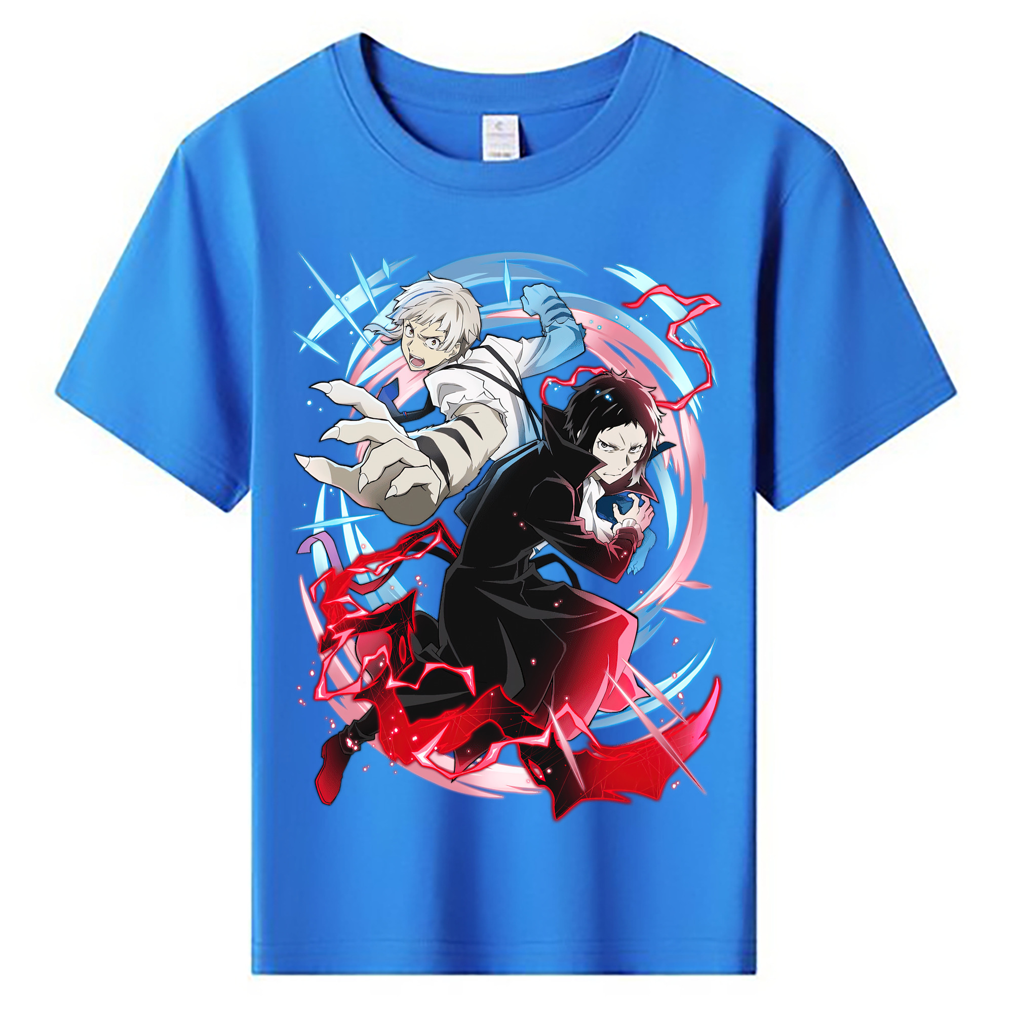 （画像用） 文豪ストレイドッグス Bungo Stray Dogs 綿100％キッズTシャツ（フロントプリント）